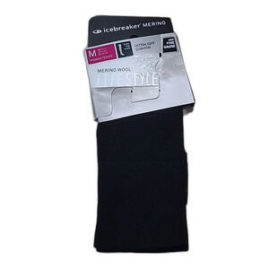 Nwt  200n Fine Gauge Icebreaker Over The Knee  Light Cushion Wool Sock STOCKINGS